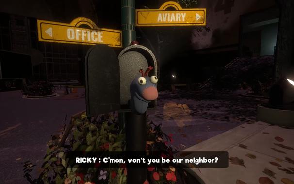 Ricky: C'mon, won't you be our neighbor?