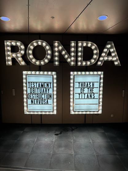 Thrash of the Titans tour in Utrecht