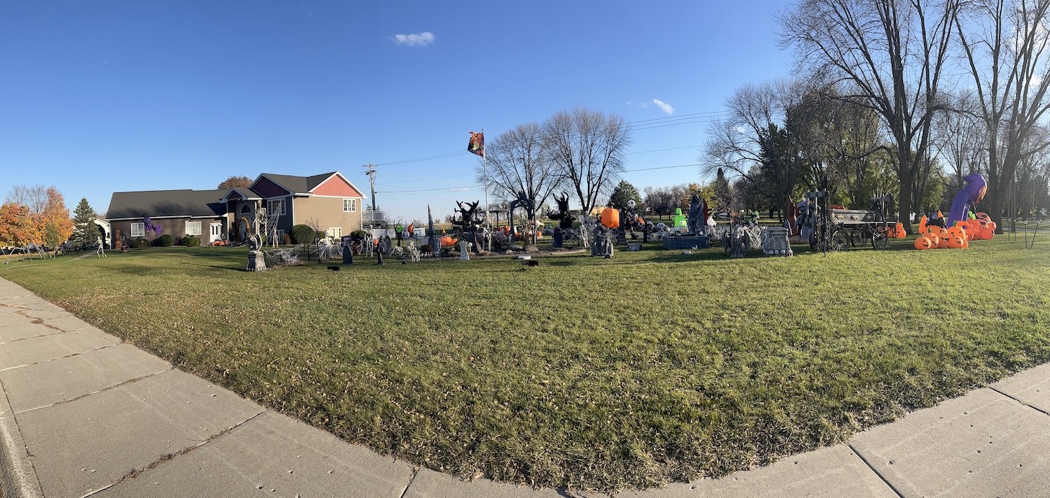 fabulous halloween display