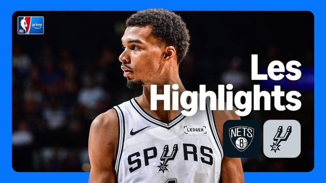 NETS @ SPURS | RÉSUMÉ COMPLET | 26 OCTOBRE 2025