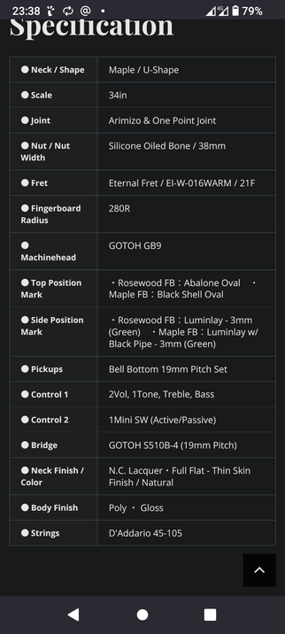 Massive amount of parameters to personalize on Bass