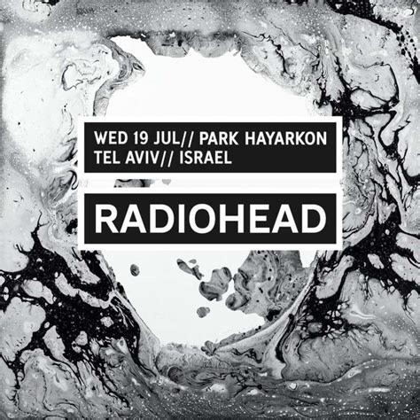 Radiohead poster in a county commiting war crimes.