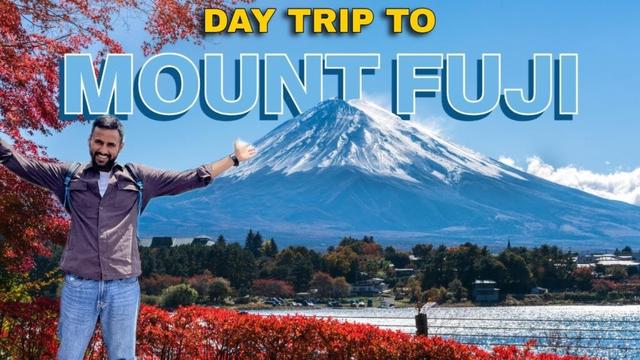 Day Trip to Mount Fuji from Tokyo 🇯🇵 | Lake Kawaguchiko & Ropeway View 🚠 | Japan Travel Vlogs