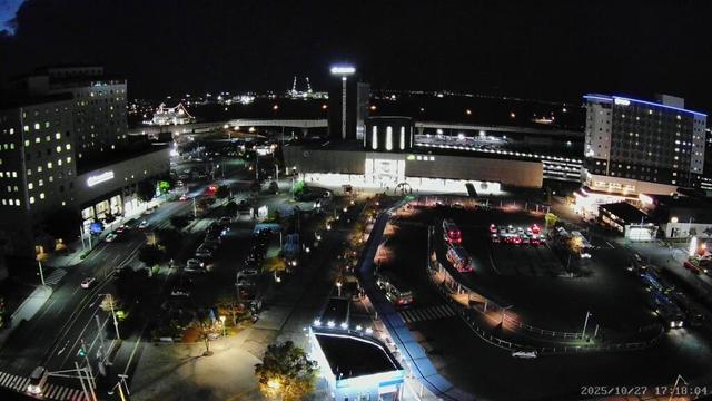【Live-Japan】函館駅前ライブカメラ① #函館 #HAKODATE #函館湾 #JR函館駅