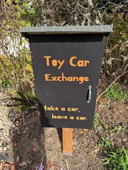 Toy car exchange