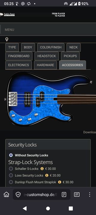 The building process of the Bass happened here