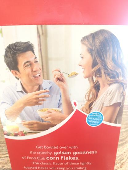 Absurd stock image on the back of a cereal box.