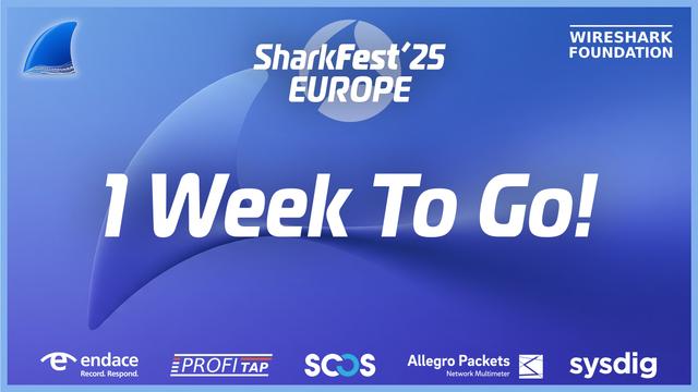 1 Week until SharkFest'25 EUROPE