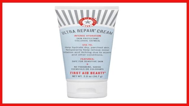 First Aid Beauty Ultra Repair Cream Intense Hydration Moisturizer for Face and Body – 2 oz