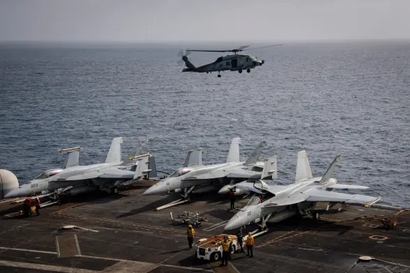 <p><strong>TWO</strong> separate US Navy aircraft accidents occurred Sunday over the disputed waters, with all personnel safely rescued, according to the US Pacific Fleet.</p>



<p>In the first incident, an MH-60R Sea Hawk helicopter crashed into the sea while conducting routine flight operations from the USS Nimitz aircraft carrier.</p>



<p>All three crew members aboard were recovered by search and rescue teams.</p>



<p>About thirty minutes later, a Boeing F/A-18F Super Hornet fighter jet also went down in the disputed waters during another routine operation from the same carrier.</p>



<p>The Navy confirmed that both pilots safely ejected from the jet and were recovered shortly after.</p>



<p>“All personnel involved are safe and in stable condition,” the US Navy said in a statement, adding that investigations are underway to determine the cause of both incidents.</p>



<p>The crashes happened as US President Donald Trump continued his first official trip to Asia during his second term, and as Defense Secretary Pete Hegseth prepared to begin a multi-country tour across the region.</p>



<p>Earlier this year, two US warplanes also fell from the USS Harry S. Truman while operating in the Middle East, raising concerns about aircraft safety during naval missions.</p>