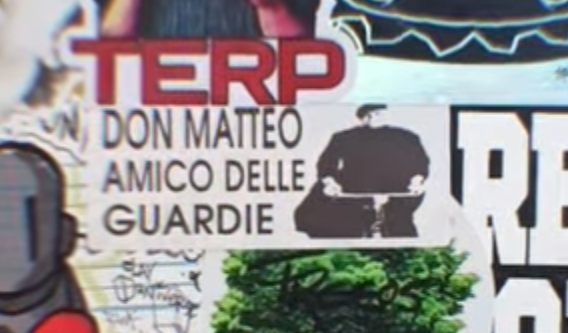 Adesivo: DON MATTEO AMICO DELLE GUARDIE