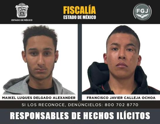 Maikel Luques Delgado Alexander y Francisco Javier Calleja Ochoa