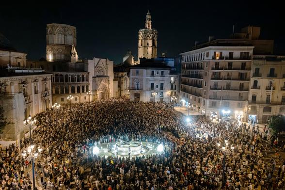 Manifestación el pasado sábado en Valencia para pedir la dimisión de Mazón.
