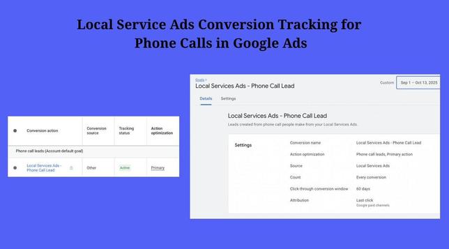 Google Ads interface gains Local Service Ads phone call leads and more