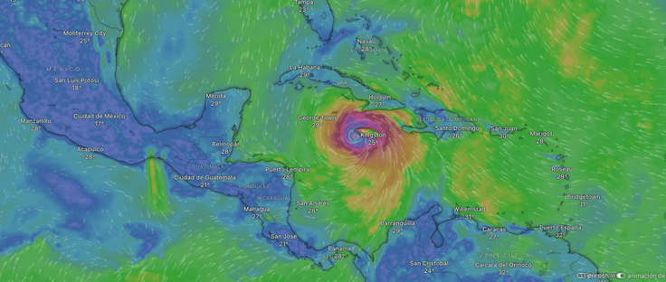 Jamaica y el huracan Melissa