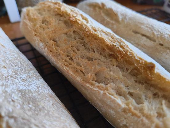 Fabulously good looking bread, fresh from the oven.