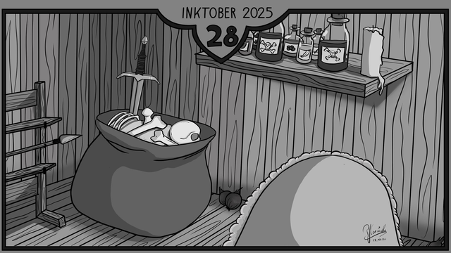 Unser Held ist an einem unheimlichen Ort gelandet.