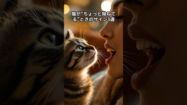 猫が“ちょっと拗ねてる”ときのサイン3選　 #猫 #雑学 #ねこ #猫のいる生活 #猫好き #猫の雑学 #ネコ #名もなき風景