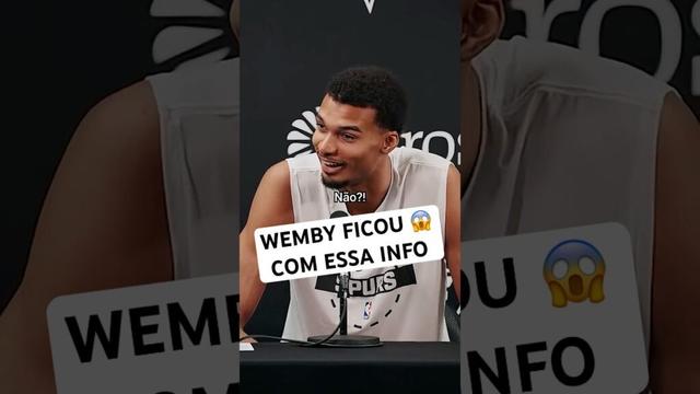 O RECORDE HISTÓRICO QUE WEMBY E OS SPURS PODEM QUEBRAR! #nba #Wemby #shorts