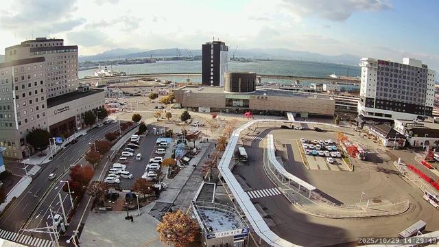 【Live-Japan】函館駅前ライブカメラ① #函館 #HAKODATE #函館湾 #JR函館駅