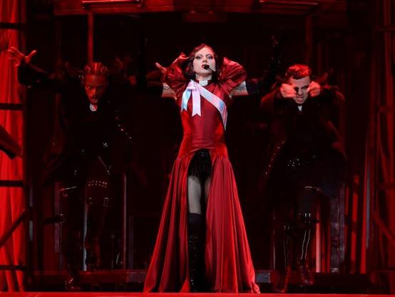 Lady Gaga durante su gira 'The MAYHEM Ball Tour' en el Kia Forum de Inglewood, California. / Kevin Mazur