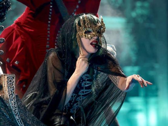 Lady Gaga durante su gira 'The MAYHEM Ball Tour' en el Madison Square Garden de Nueva York. / Kevin Mazur