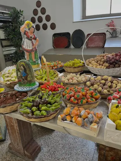 Palermo, frutta martorana, I Segreti del Chiostro, all'interno del Monastero di S. Caterina d'Alessandria