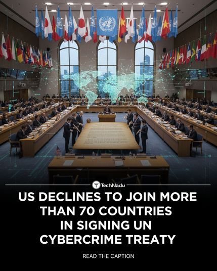 US declines to join more than 70 countries in signing UN cybercrime treaty