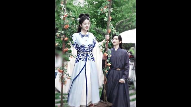 #玉茗茶骨 秋千抱名场面现场直击~我上网就是为了看这个！！#侯明昊 #娜扎