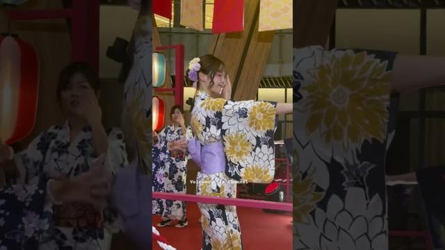 今年もAKB48がららぽーとBBCC盆踊りに登場! #下尾みう #徳永羚海 #橋本恵理子 #永野芹佳 #長友彩海 #正鋳真優 #盆踊り #akb48 #japaneseculture #japan