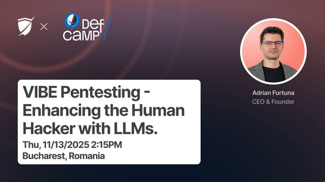 Adrian Furtuna's talk at DefCamp2025