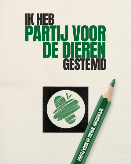 Ik heb Partij voor de Dieren gestemd