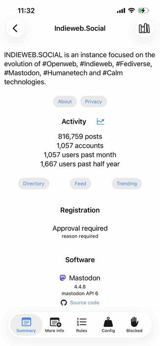 instance description for mastodon