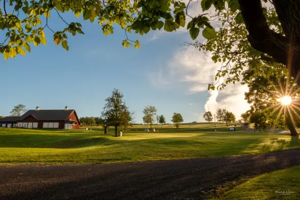 Sunrise over Grist Iron Brewing, Watkins Glen