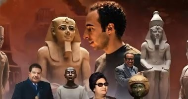 "اليوم السابع" يجمع رموز الماضى والحاضر بالمتحف المصرى الكبير.. فيديو وصور