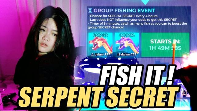 NEW SECRET UPDATE ! CRYSTAL CAVERN  [ ROBLOX FISH IT ]