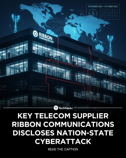 Key Telecom Supplier Ribbon Communications Discloses Nation-State Cyberattack