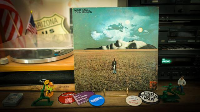 "Mind Games" by John Lennon released in the Fall of 1973.