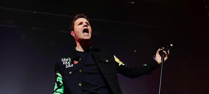 Si algo quiso Dani Martín este 12 de mayo es darlo todo con su público tras dos años y medio alejado de los escenarios... ¡y vaya si lo hizo! / jparis