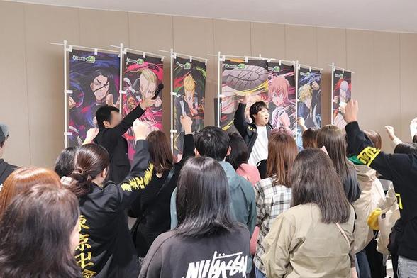 マイキー役の声優・林勇さんがダイナムでトークショー｜ダイナム