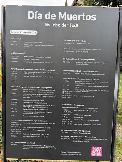 Programm in und um das Historische Museum Bern
Program in and around the Bern Historical Museum