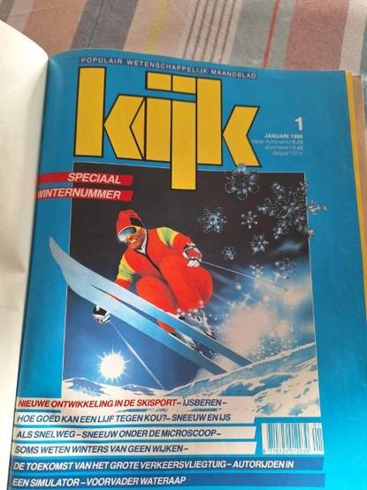Voorblad maandblad KIJK januari 1986
