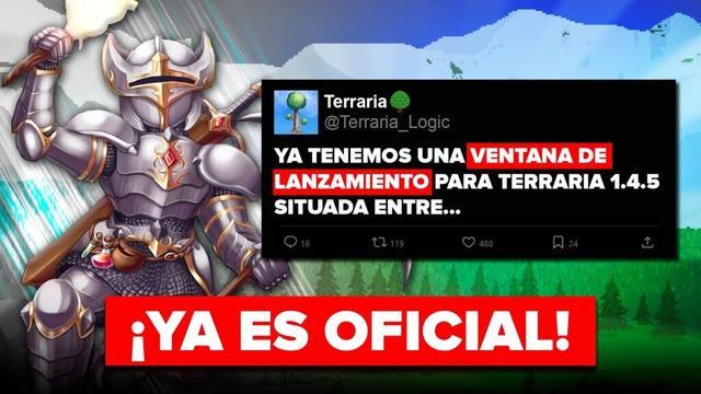 š³ TERRARIA 1.4.5 YA TIENE FECHA DE LANZAMIENTO š±