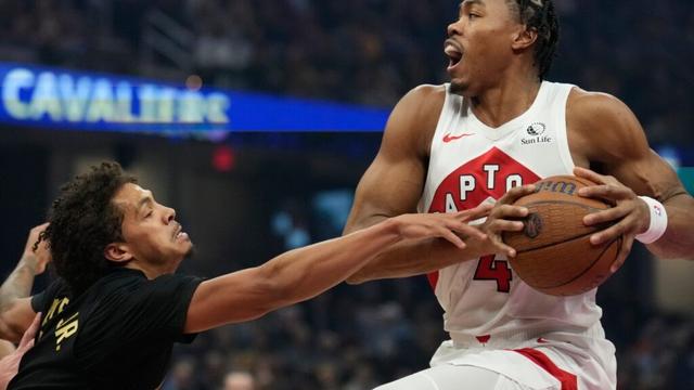 Jamison Battle scores 20 points and hits key pair of 3s as Raptors beat Cavs 112-101