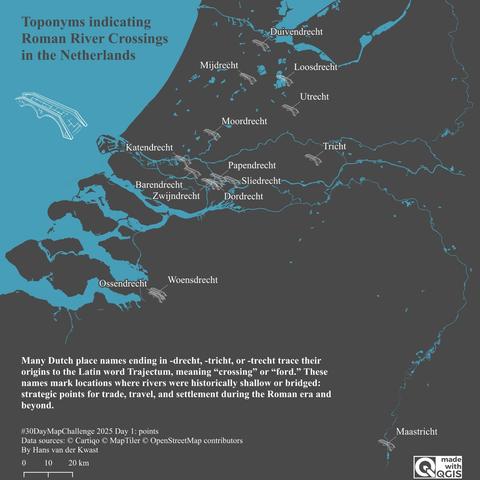 #30DayMapChallenge Day 1: points