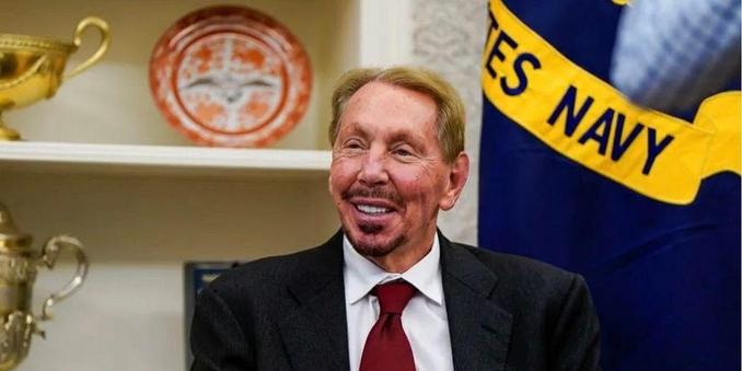 Photo of Larry Ellison, 81.