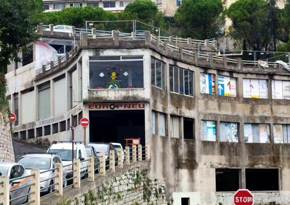 Photo de la friche Martelly et du garage Rolland