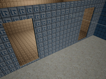 work-in-progress wall hole test for a goal to replace the floor plan system