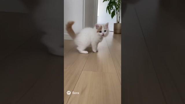 ターキッシュバンの子猫 #cat #子ネコ #ai