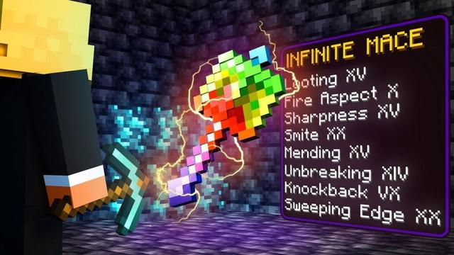 I Got the RAREST MACE in Minecraft Hardcore!